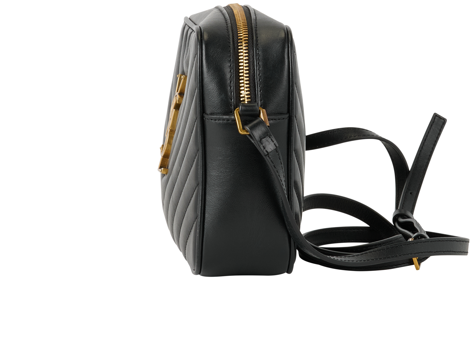 Camera Bag, &pound;850, Handbags, Black, Leather, Bottom view